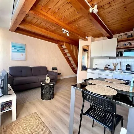 Magnifique Duplex Vue Ocean Au Coeur De La Station Apartment Carnac Exterior photo